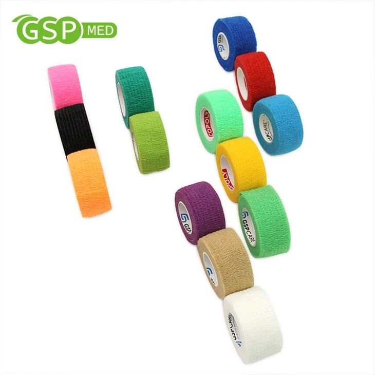 Elastic Class One Breathable Only Stick To Itself Hot Sale Adhesive Bandage
